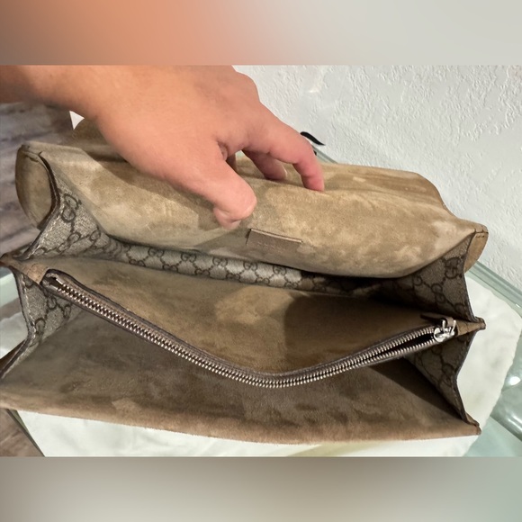 Gucci Beige and Brown Dionysus Medium GG Shoulder Bag - Picture 14 of 17